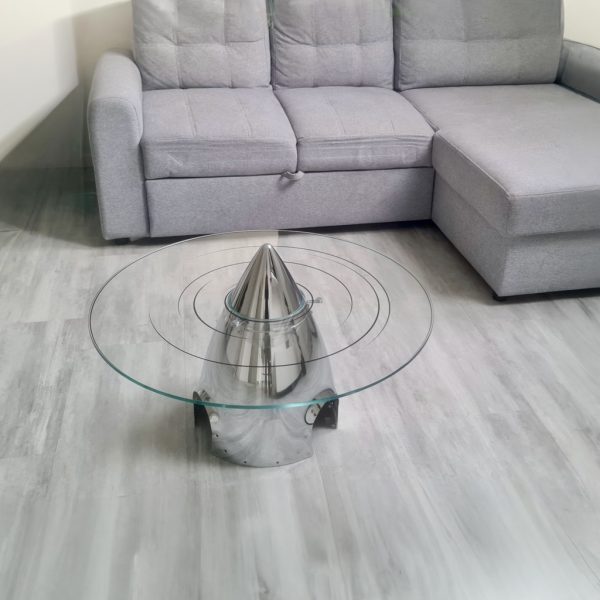 AIRPLANE COFFEE TABLE A tribute to what you love. Papa Juliett