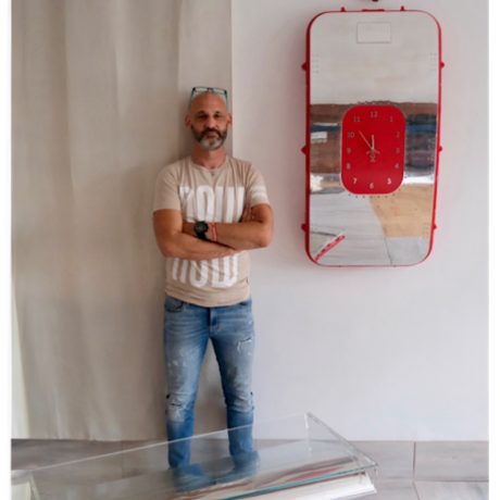 primoz jovanovic with aviation clock